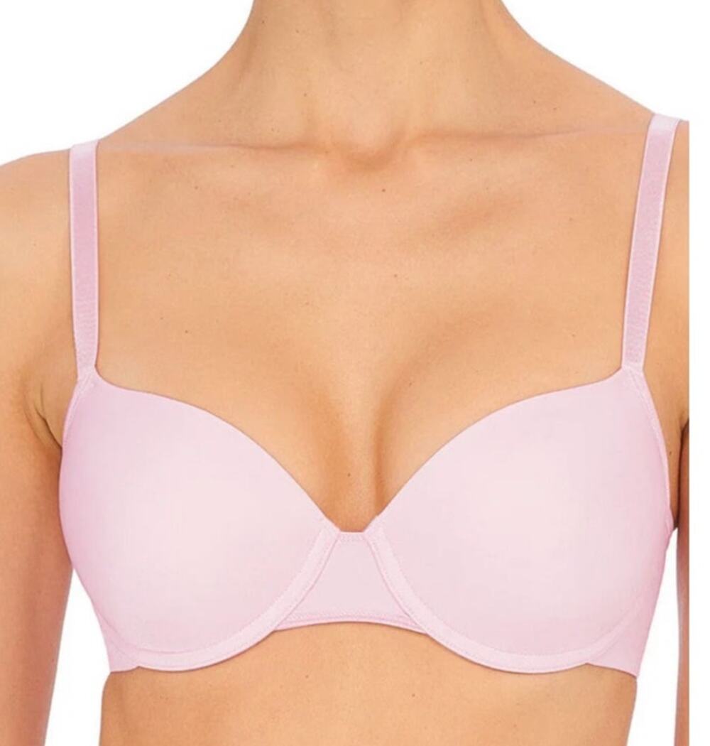 Natori 727279 Cushioned Comfort Contour Underwire Bra pink size 32C